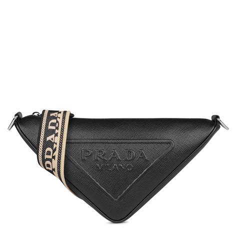 prada saffiano leather triangle bag